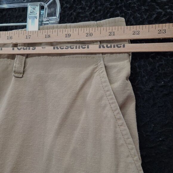 Tru-Spec Mens Pants Beige Size 39-43 100% Cotton Button Close Pockets Adjustable - Picture 4 of 12
